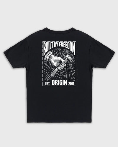 ORIGIN® CORE T-SHIRT - BUILT BY FREEDOM GRAPHIC